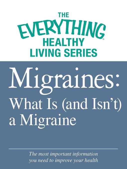 Title details for Migraines by Adams Media - Available